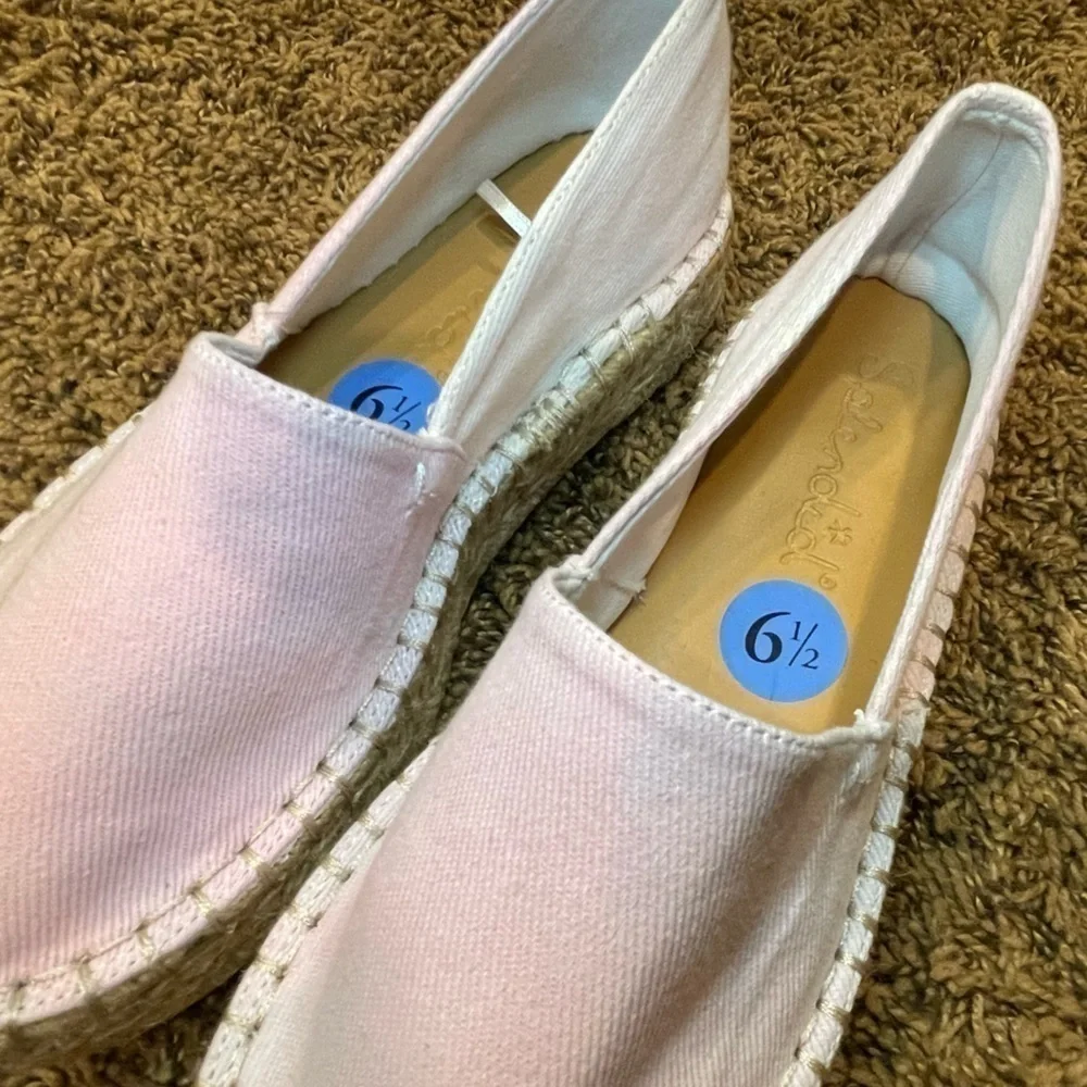 New Splendid Laney New Tie Dye Pastel Canvas Slip-On Espadrilles Size 6.5